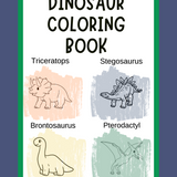 Dinosaurs Coloring Book